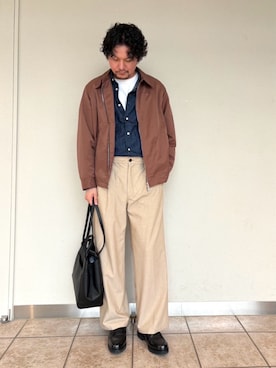 すださん（メンズ・180cm）の夏コーディネート