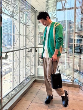 すださん（メンズ・180cm）の春コーディネート