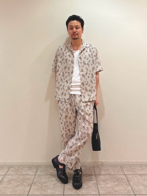 ABAHOUSE（アバハウス） シャツ 「セットアップ対応」LONGCHAMP 2WAY