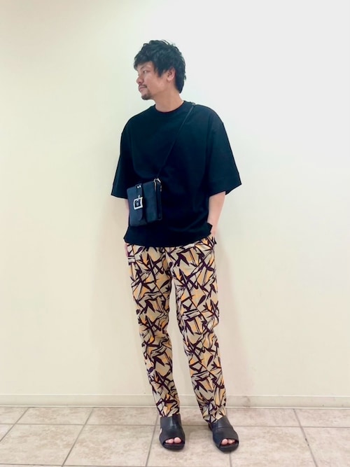 【定番】ドロップショルダー 五分袖 メローロック Tシャツ 定番】ドロップショルダー 五分袖 メローロック Tシャツ（T