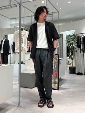 「DESIGNWORKS（デザインワークス）のアイテム」を使った、すださん（メンズ・180cm）の夏コーディネート