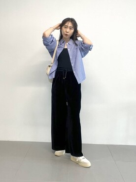 「NINA&JULES（ニナエジュール）のアイテム」を使った、RIONさん（レディース・162cm）の夏コーディネート