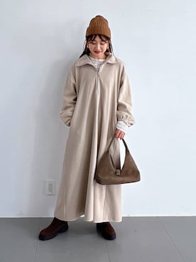 RIONさん(レディース・162cm)の冬コーディネート