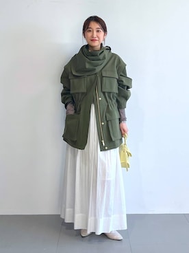 RIONさん（レディース・162cm）の冬コーディネート