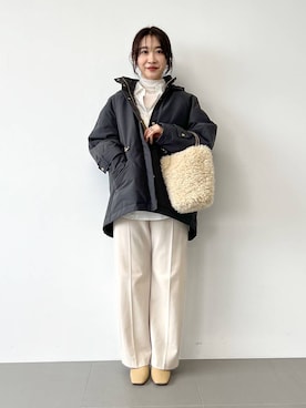 RIONさん（レディース・162cm）の冬コーディネート