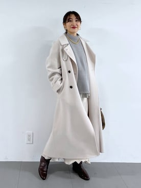 RIONさん(レディース・162cm)の冬コーディネート