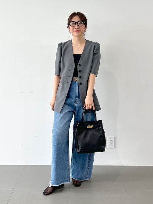 【新品タグ付き】BABYLONE バビロン カシュクール ジレ SALE／10%OFF】BABYLONE ギャバトレンチジレ バビロン