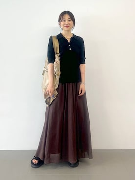 RIONさん（レディース・162cm）の夏コーディネート