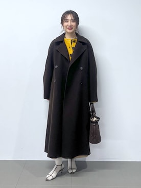 「BABYLONE（バビロン）のアイテム（スカート）」を使った、RIONさん（レディース・162cm）の秋コーディネート