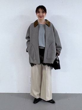 RIONさん（レディース・162cm）の冬コーディネート