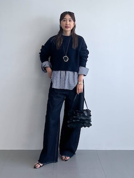 RIONさん（レディース・162cm）の秋コーディネート