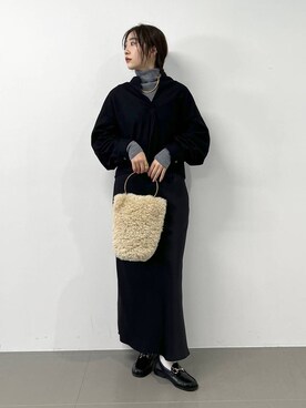 「HELEN MOORE（ヘレンムーア）のアイテム」を使った、RIONさん（レディース・162cm）の秋コーディネート