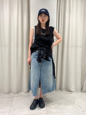 RIONさん（レディース・162cm）の夏コーディネート