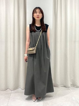「アイテム（パンプス）」を使った、RIONさん（レディース・162cm）の夏コーディネート