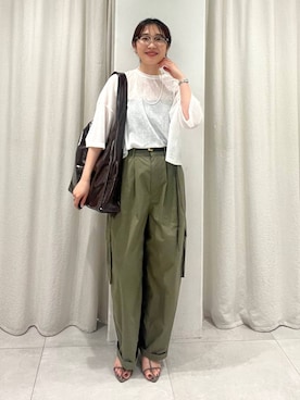 RIONさん（レディース・162cm）の夏コーディネート