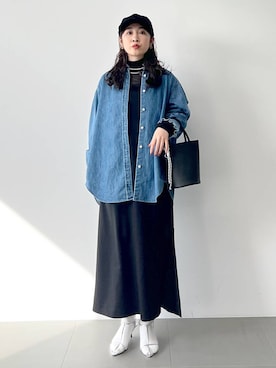 RIONさん(レディース・162cm)の冬コーディネート