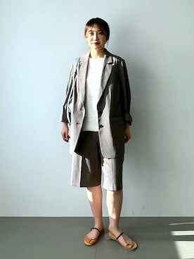 RIONさん（レディース・162cm）の春コーディネート