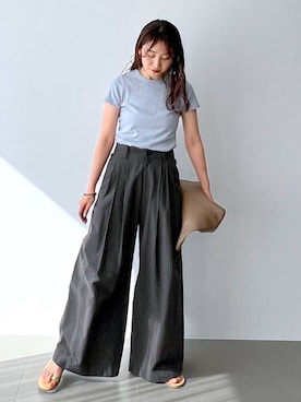 RIONさん（レディース・162cm）の春コーディネート