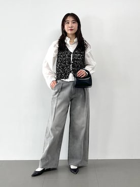 RIONさん（レディース・162cm）の冬コーディネート