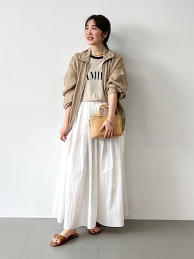 RIONさん（レディース・162cm）の春コーディネート