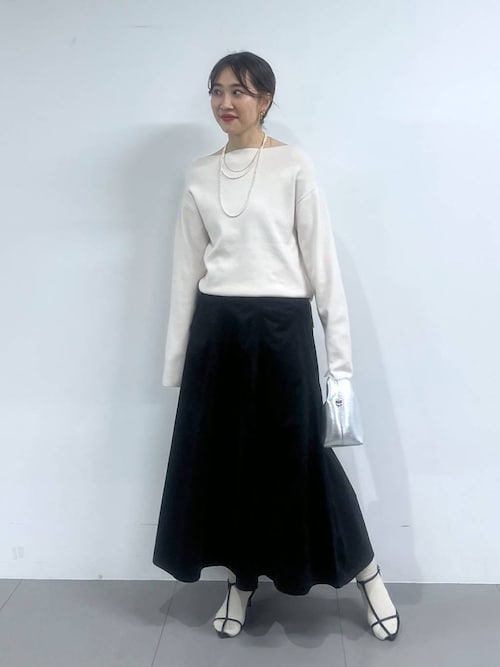 BABYLONE（バビロン） ネックレス ナバホパール風ネックレス120cm