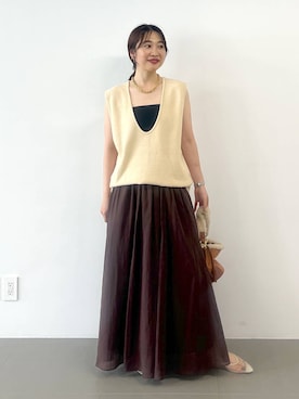 RIONさん（レディース・162cm）の夏コーディネート