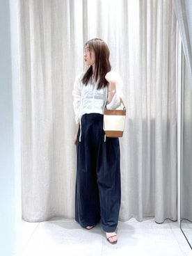 RIONさん（レディース・162cm）の夏コーディネート