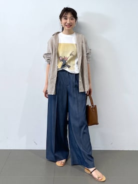 RIONさん（レディース・162cm）の春コーディネート