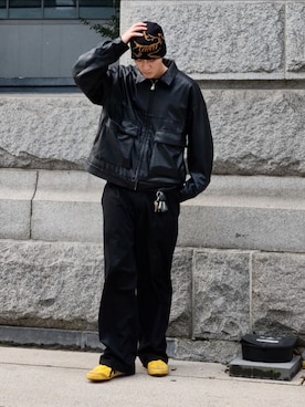 「RAGEBLUE（レイジブルー）のアイテム」を使った、taiさん（メンズ・175cm）の秋コーディネート