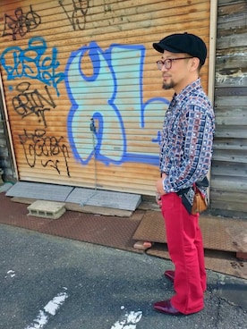 「アイテム（ドレスシューズ）」を使った、monkbjjさん（メンズ・160cm）の秋コーディネート