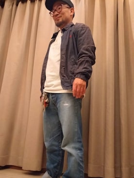 「アイテム（パンツ）」を使った、monk_hair_designさん（メンズ・160cm）の秋コーディネート