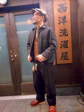 「アイテム（シューズ）」を使った、monk_hair_designさん（メンズ・160cm）の秋コーディネート