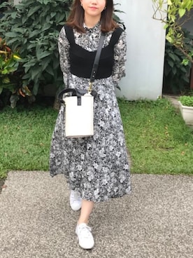 「アイテム（その他トップス）」を使った、m a k iさん（レディース・155cm・20代）の秋コーディネート