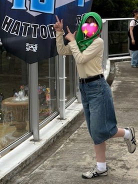 「アイテム（シューズ）」を使った、あかねさん（レディース・153cm・10代）の夏コーディネート