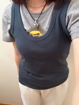 「Champion（チャンピオン）のアイテム」を使った、あかねさん（骨格ストレート・レディース・153cm）の夏コーディネート