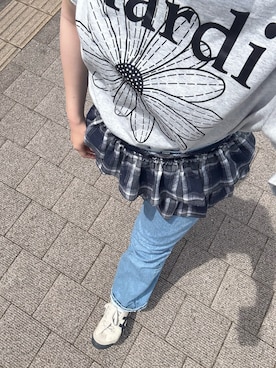 「アイテム（シューズ）」を使った、あかねさん（レディース・153cm・10代）の夏コーディネート