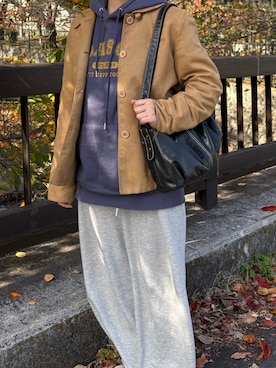 「アイテム（パンツ）」を使った、あかねさん（レディース・153cm・10代）の秋コーディネート