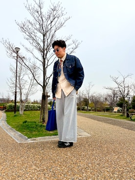 「417 EDIFICE（フォーワンセブンエディフィス）のアイテム」を使った、Ryさん（メンズ・175cm）の春コーディネート