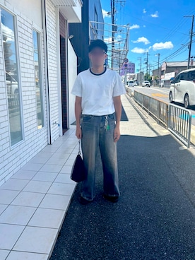 「アイテム（キーホルダー）」を使った、Ryさん（メンズ・175cm）の夏コーディネート