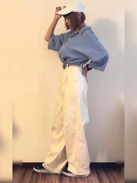 「Java（ジャバ）のアイテム」を使った、nojakoさん（レディース・154cm）の夏コーディネート