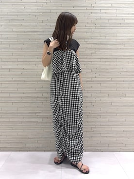 「DouDou（ドゥドゥ）のアイテム」を使った、doudousoraさん（レディース・158cm）の秋コーディネート