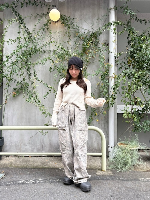 セール】arth Silk Double Beanie / アース（ニットキャップ/ビーニー
