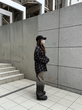 「arth（アース）のアイテム」を使った、momoさん（レディース・150cm）の冬コーディネート