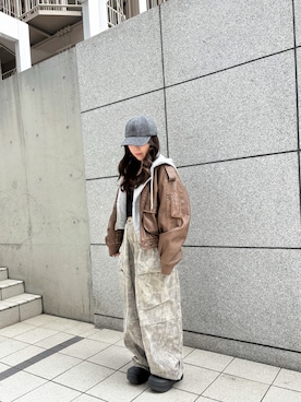 「arth（アース）のアイテム」を使った、momoさん（レディース・150cm）の秋コーディネート