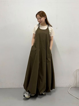 「URBAN RESEARCH Sonny Label（アーバンリサーチサニーレーベル）のアイテム（ワンピース/ドレス）」を使った、みずぐちさん（レディース・153cm）の夏コーディネート