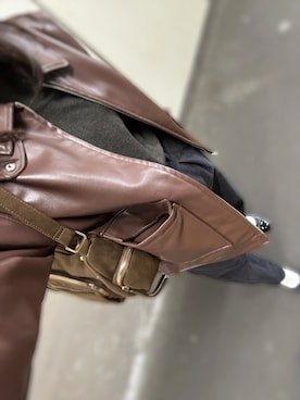 「アイテム（バレエシューズ）」を使った、Yupiさん（レディース・164cm）の秋コーディネート