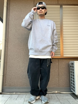 「アイテム（キーホルダー）」を使った、ムックさん（メンズ・174cm）の秋コーディネート