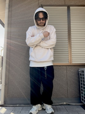 「アイテム（Tシャツ/カットソー）」を使った、ムックさん（メンズ・174cm・40代）の秋コーディネート