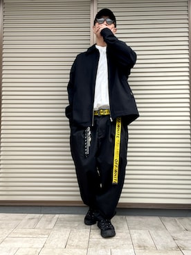 「アイテム（ピアス（片耳用））」を使った、ムックさん（メンズ・174cm）の春コーディネート