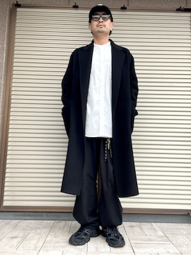 「アイテム（ピアス（片耳用））」を使った、ムックさん（メンズ・174cm）の冬コーディネート